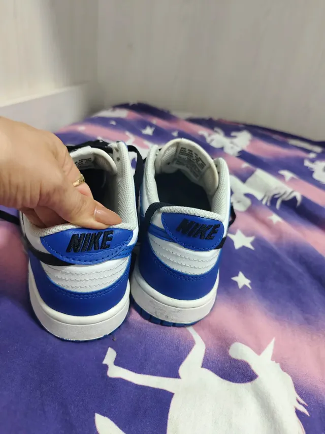 Nike Dunk Low Game Royal White Black