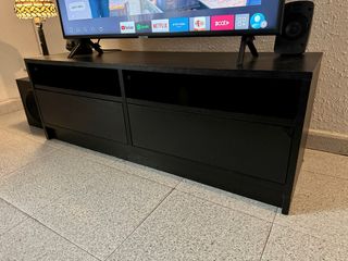 Mueble TV Ikea Besta Negro