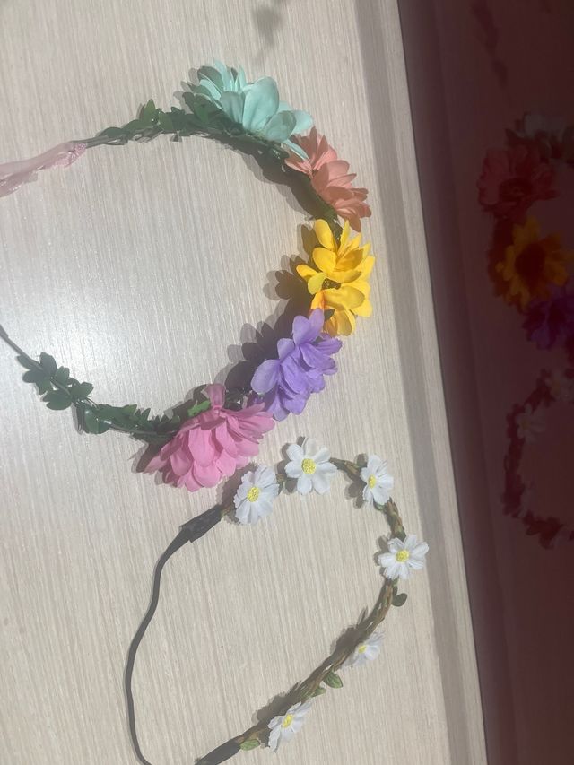 Diadema floral multicolor