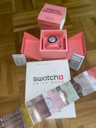 Omega x Swatch Mission To The Pink MoonPhase