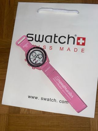 Omega x Swatch Mission To The Pink MoonPhase