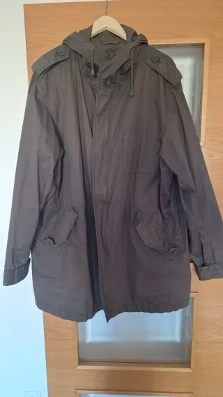 Parka GAP verde oliva con capucha
