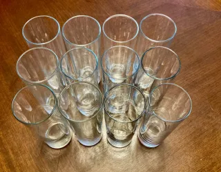 12 Vasos de Tubo
