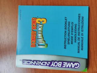 Donkey Kong Country 3 GBA + Manual y Caja