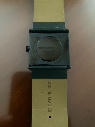 Reloj Remember Negro y Verde