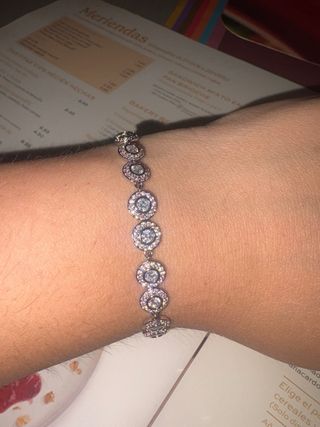 Conjunto Swarovski Acero Inoxidable