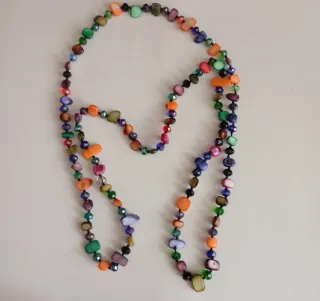 Collana pietre colorate