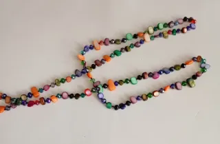 Collana pietre colorate