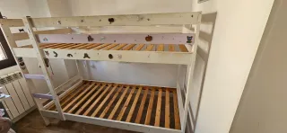 Letto a castello in legno Ikea Mydal