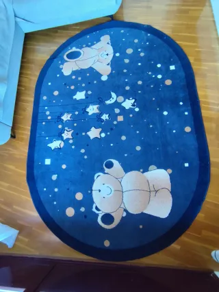 Alfombra infantil ositos y estrellas