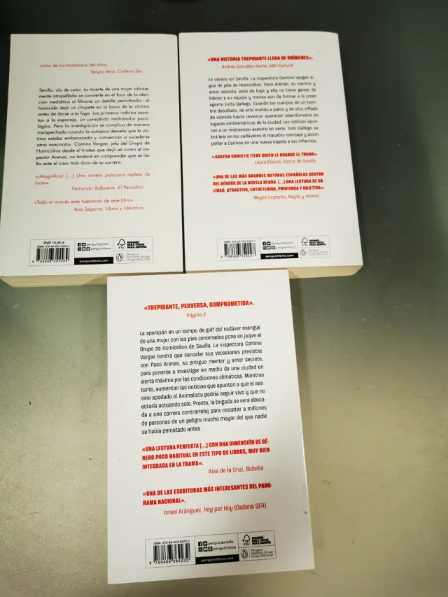 Trilogía Susana a Martín Gijon 