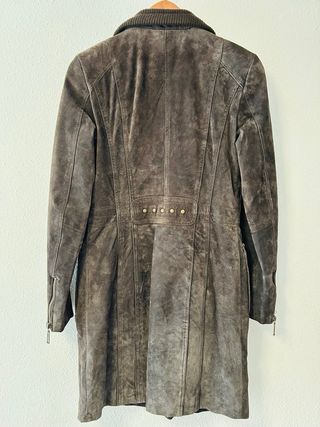 Abrigo de ante marrón Formula J Talla S