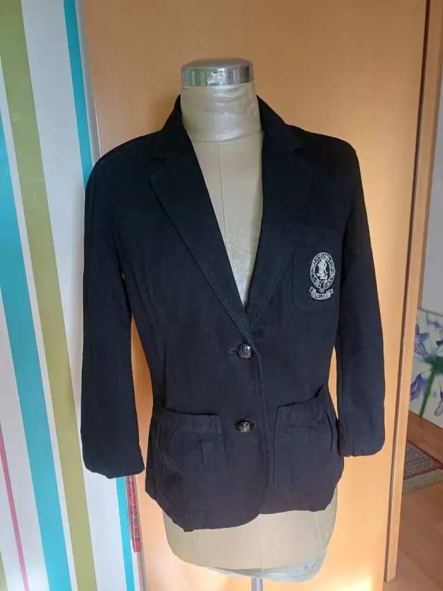 Blazer Mujer Ralph Lauren Negro
