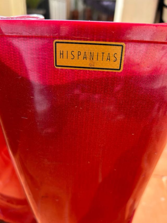 Botas de agua Hispanitas Rojas Talla 39