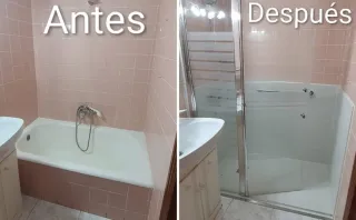 Cambio de bañera por ducha