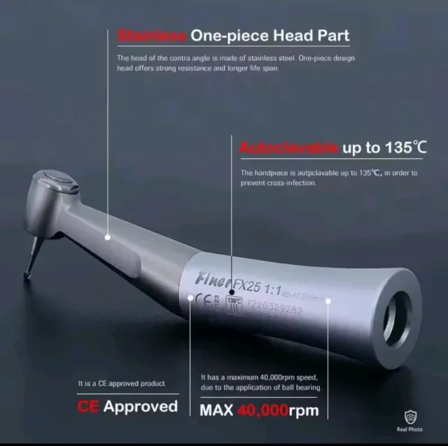 Contra Angle  Dental FX25 1:1