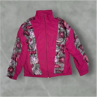 Chaqueta Vintage Ellesse Multicolor y Rosa