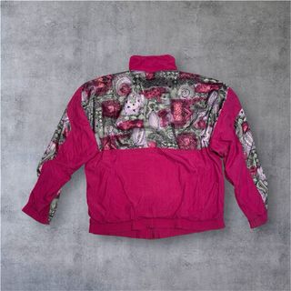 Chaqueta Vintage Ellesse Multicolor y Rosa