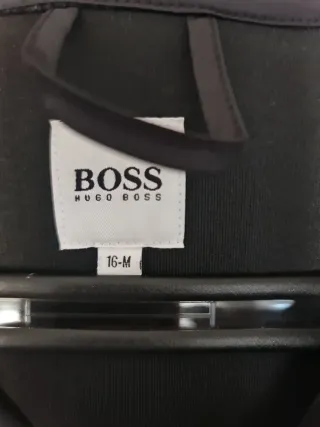 Chaqueta Hugo Boss Neopreno Gris