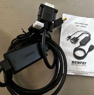 Adaptador BENFEI VGA a HDMI con Audio