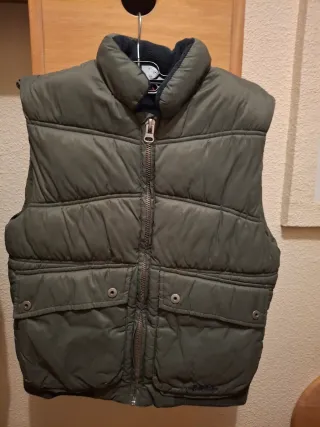 2 Chalecos Plumas Niños Acolchados