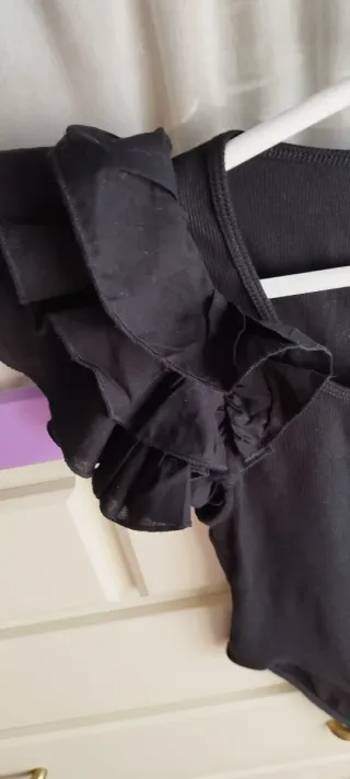 Body negro ZARA Talla L