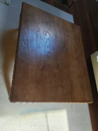 Mesa de centro de madera rústica