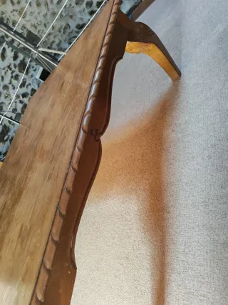 Mesa de centro de madera rústica