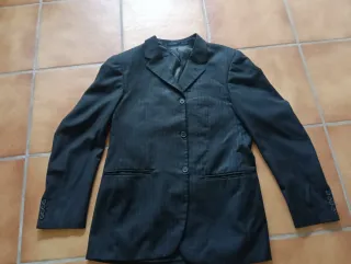 Chaqueta americana negra