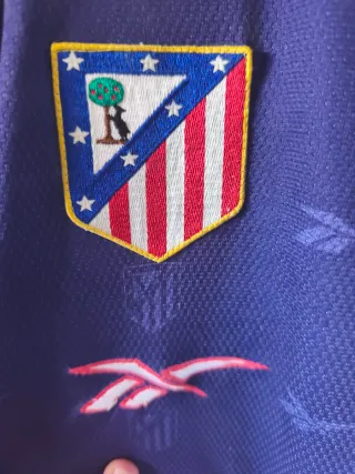 2° Equ Atlético Madrid 98/99 Reebok Original
