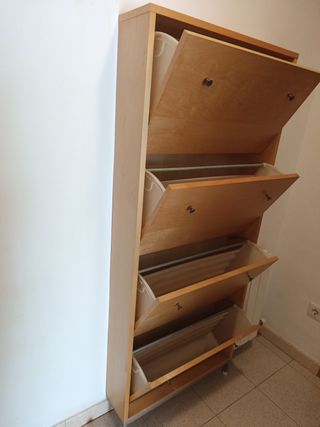 Scaffale scarpiera in legno Ikea