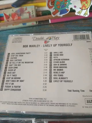 Lote 5 CDs Bob Marley Lo Mejor Colección Estrellas