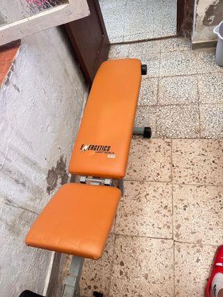 Banco de pesas Energetics 680
precio negociable 