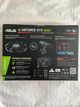 Tarjeta Gráfica ASUS Phoenix GeForce GTX 1650 OC