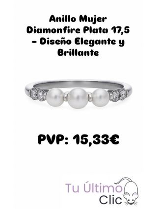 Anillo Mujer Diamonfire Plata 17,5