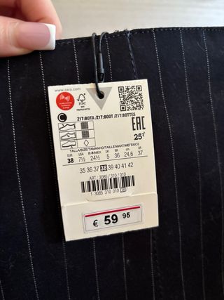 Botas de vestir azul marino