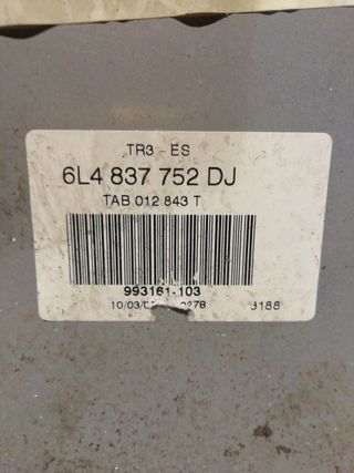 MOTOR ELEVALUNAS DELANTERO DERECHO SEAT CORDOBA BERLINA (6L2
