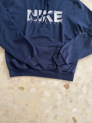 Sudadera Nike Azul Marino con Capucha
