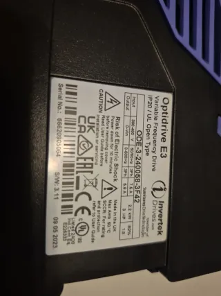 Invertek OPTIDRIVE E 3 Drives