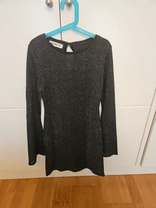 Vestido Brillante Brownie Talla XS