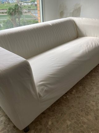 Sofá 2 plazas Klippan Ikea Blanco