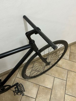 Bicicleta Fixed Gear Negra