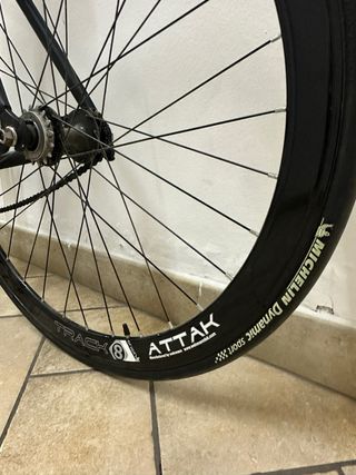 Bicicleta Fixed Gear Negra