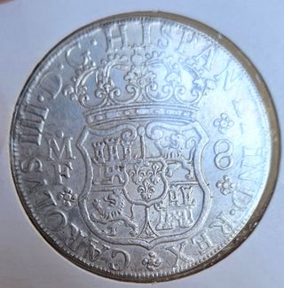 Moneda Antigua Carlos III 8 Reales