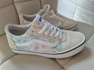 Zapatillas Vans Beige Multicolor Poco Uso