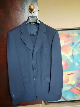 Traje Azul Emilio Tucci
