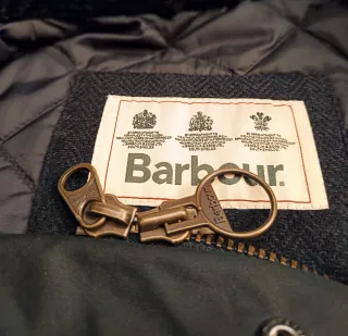 Chaqueta Barbour Hereford Talla L Negra