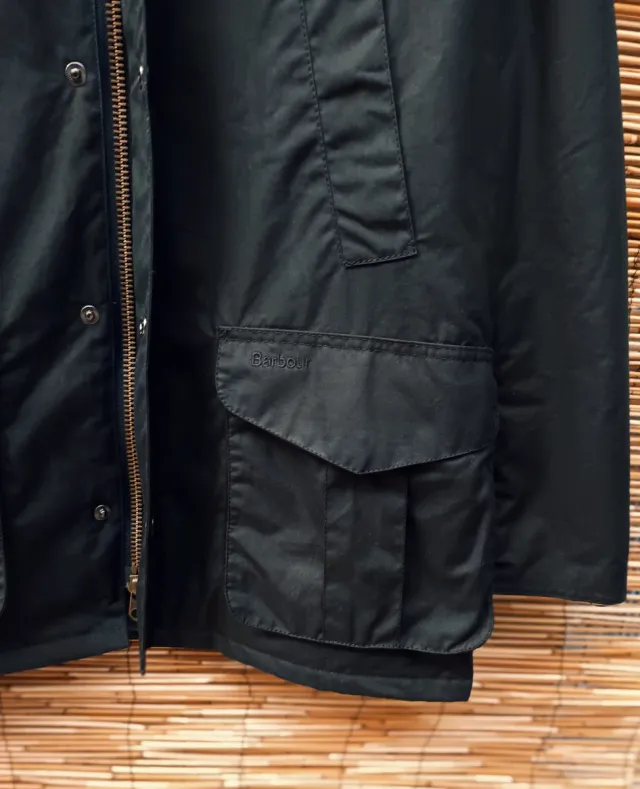 Chaqueta Barbour Hereford Talla L Negra