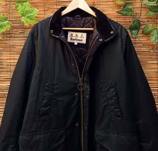 Chaqueta Barbour Hereford Talla L Negra