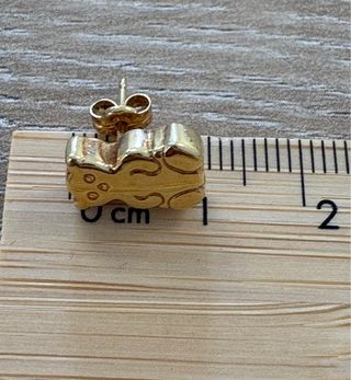 Pendientes Oso Oro